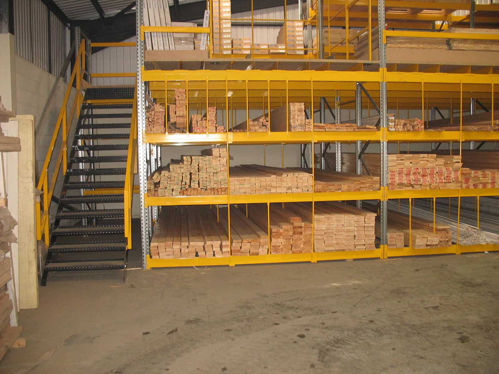 Pigeon Hole Racking for Timber