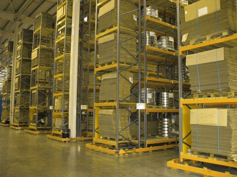Construction Industry Pallet Racking