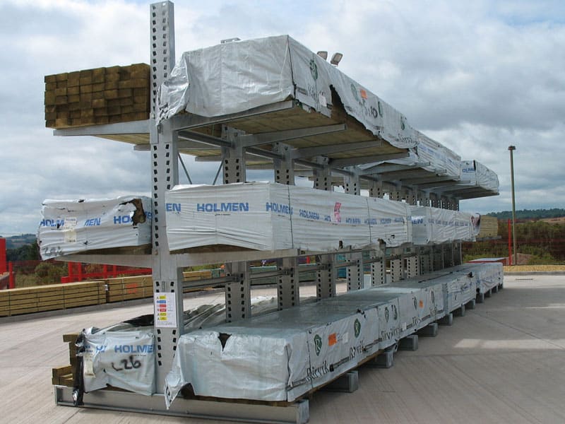 External Cantilever Racks