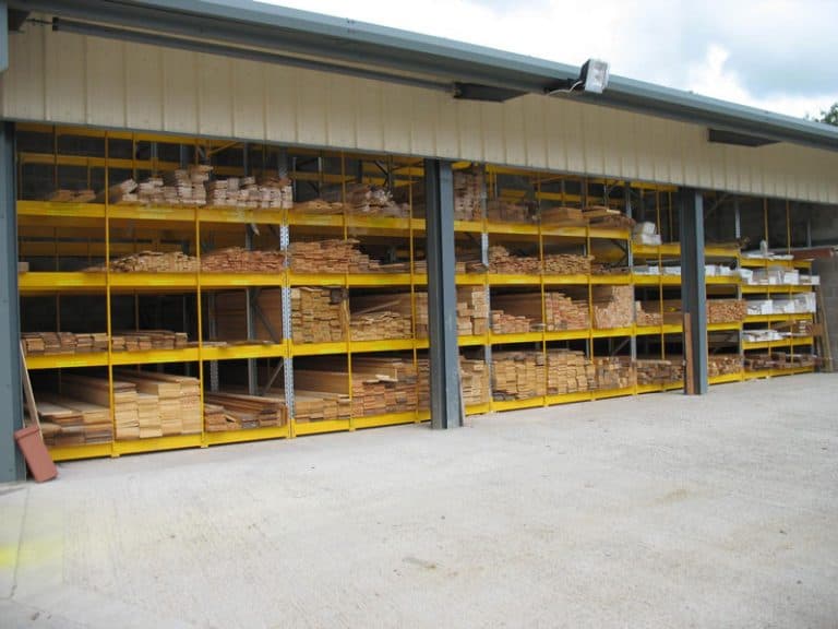 Pigeon Hole Racking manufactured, designed and installed by S.E.M.CO – UK Suppliers of heavy-duty warehouse and Yard Racking