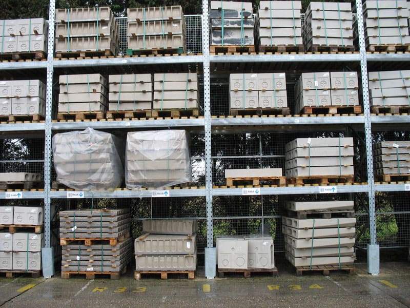 Safety products -Warehouse Racking Post Protectors Safety Products manufactured, designed and installed by S.E.M.CO