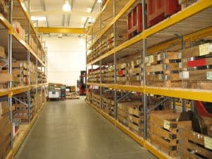 Warehouse Pallet Racking for Construction Industry