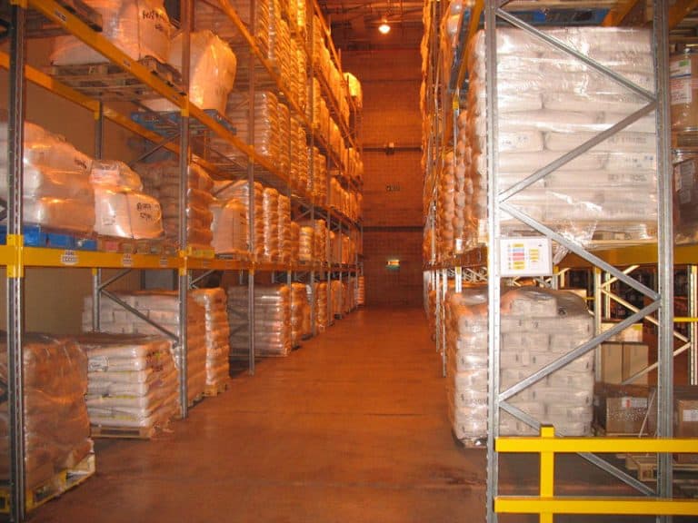 Pallet Racking Storage for Food Production