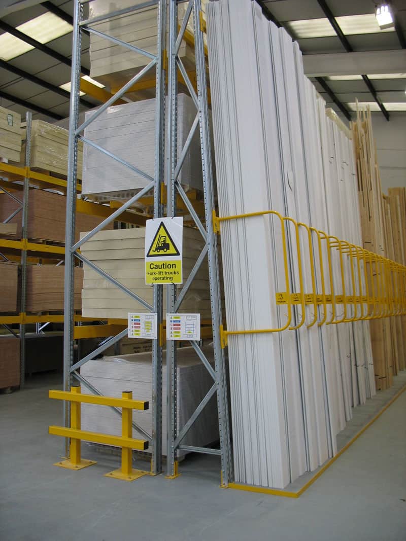 warehouse rack dividers on Vertical Storage Racking A Frame Racking Semco