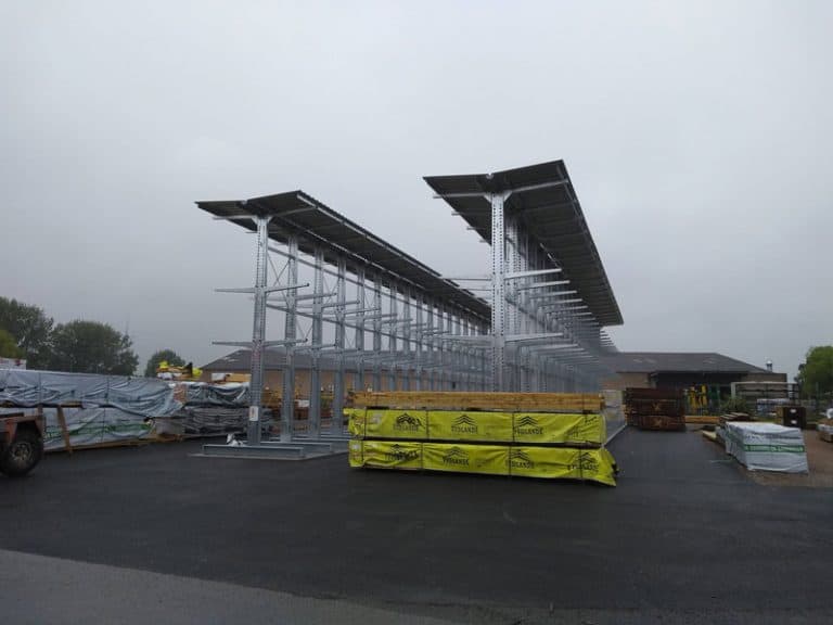 External Galvanised Cantilever Racking