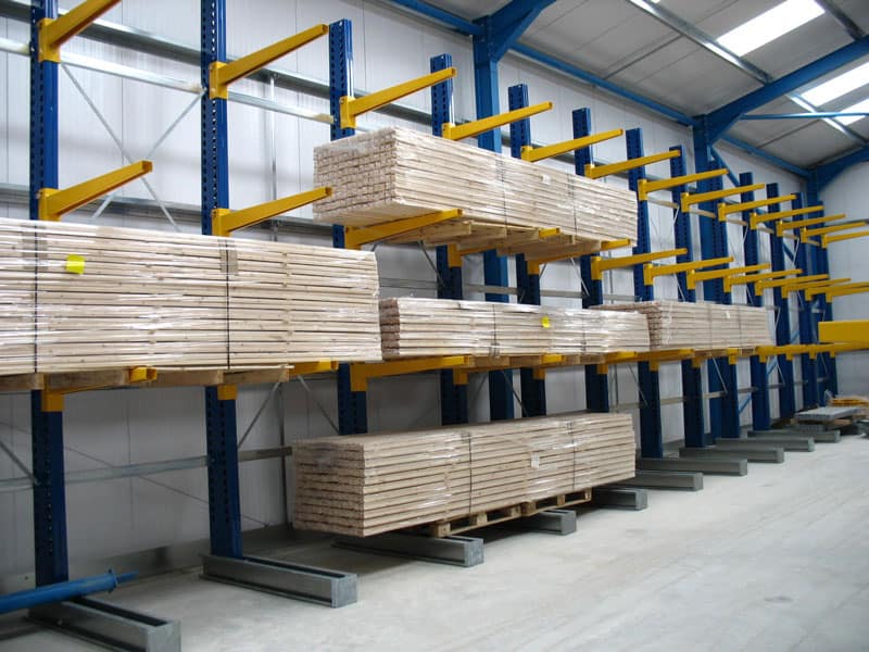 Internal Cantilever Racking for Timber Mouldings