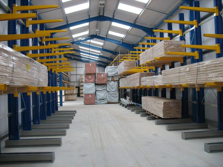 Internal Cantilever Racking for Timber Mouldings