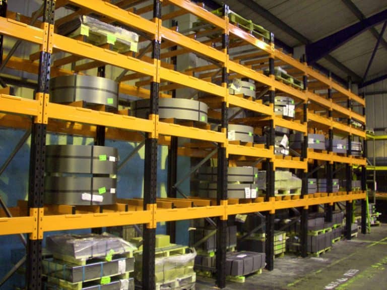 pallet racking for steel coils