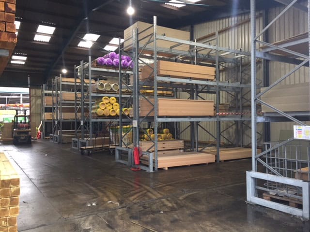 Internal Pallet Racking manufactured, designed and installed by S.E.M.CO – UK Suppliers of heavy-duty warehouse and Yard Racking