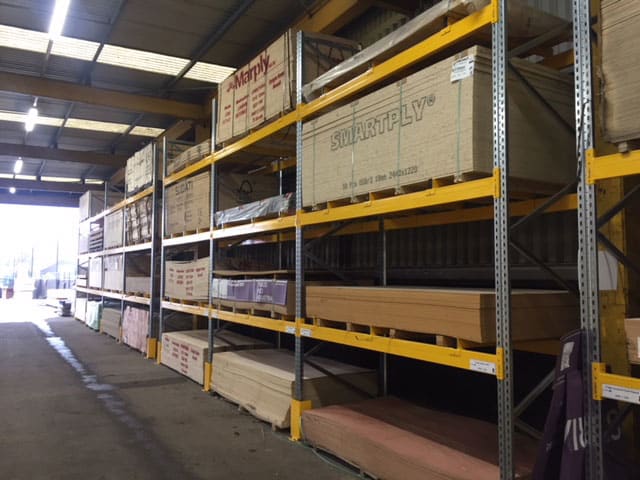 Internal Pallet Racking manufactured, designed and installed by S.E.M.CO – UK Suppliers of heavy-duty warehouse and Yard Racking
