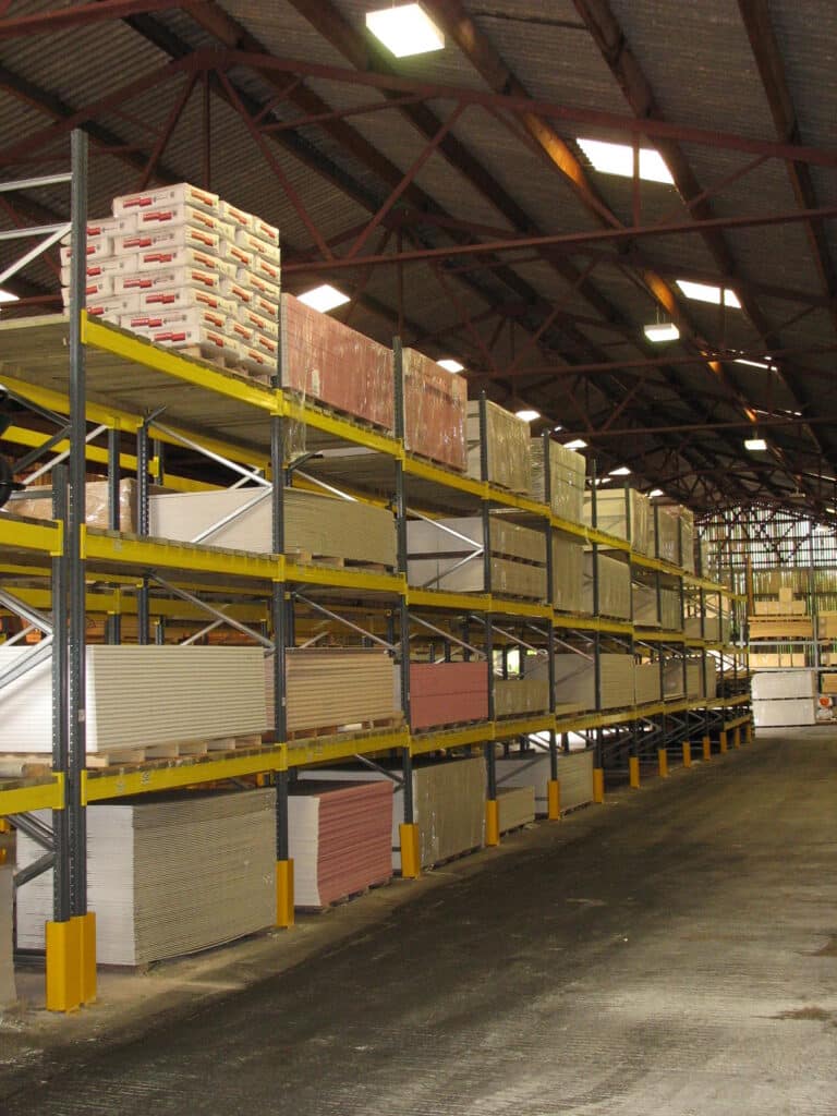 Pallet Racking designed and supplied by S.E.M.CO - A UK manufacturer and supplier of bespoke Cantilever and Pallet Racking, catering to many sectors.