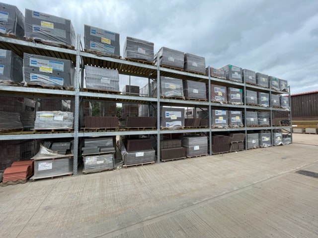 Pallet Racking For Builders Merchants which has been manufactured, supplied and installed by S.E.M.CO - Leading specialists of warehouse and yard racking.