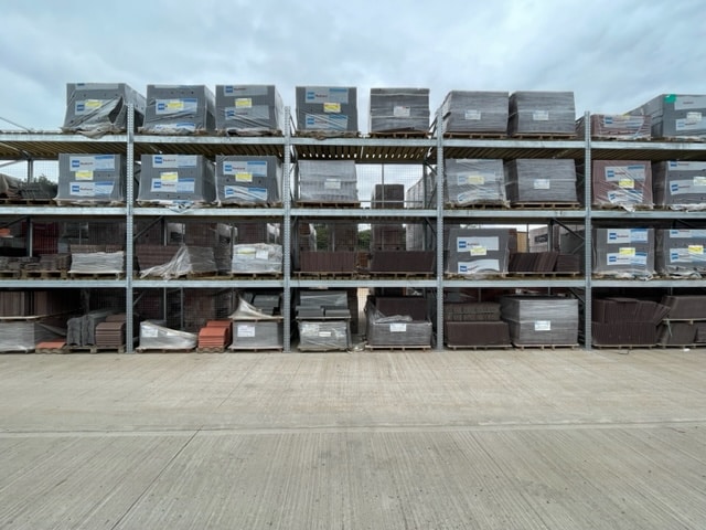 Pallet Racking For Builders Merchants which has been manufactured, supplied and installed by S.E.M.CO - Leading specialists of warehouse and yard racking.