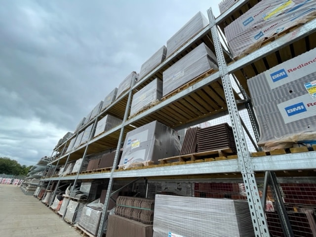 Pallet Racking For Builders Merchants which has been manufactured, supplied and installed by S.E.M.CO - Leading specialists of warehouse and yard racking.