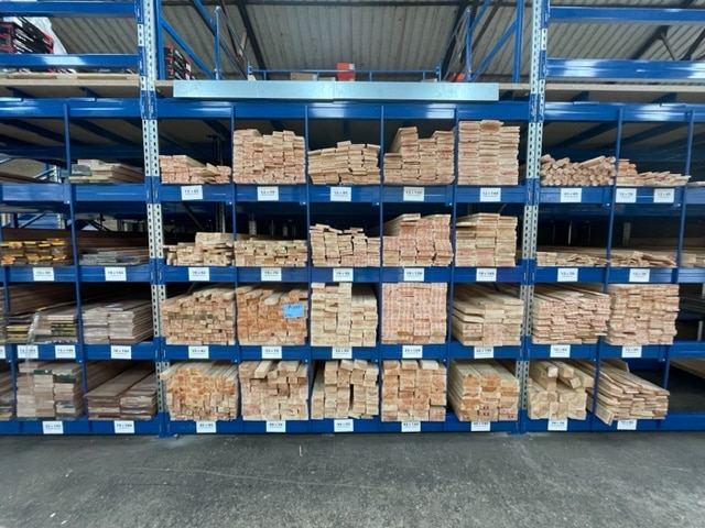 Pigeon Hole Racking with a loading gate and mezzanine floor was manufactured, supplied and installed by S.E.M.CO - a leading manufacturer and supplier of heavy duty racking for warehouses and yards.