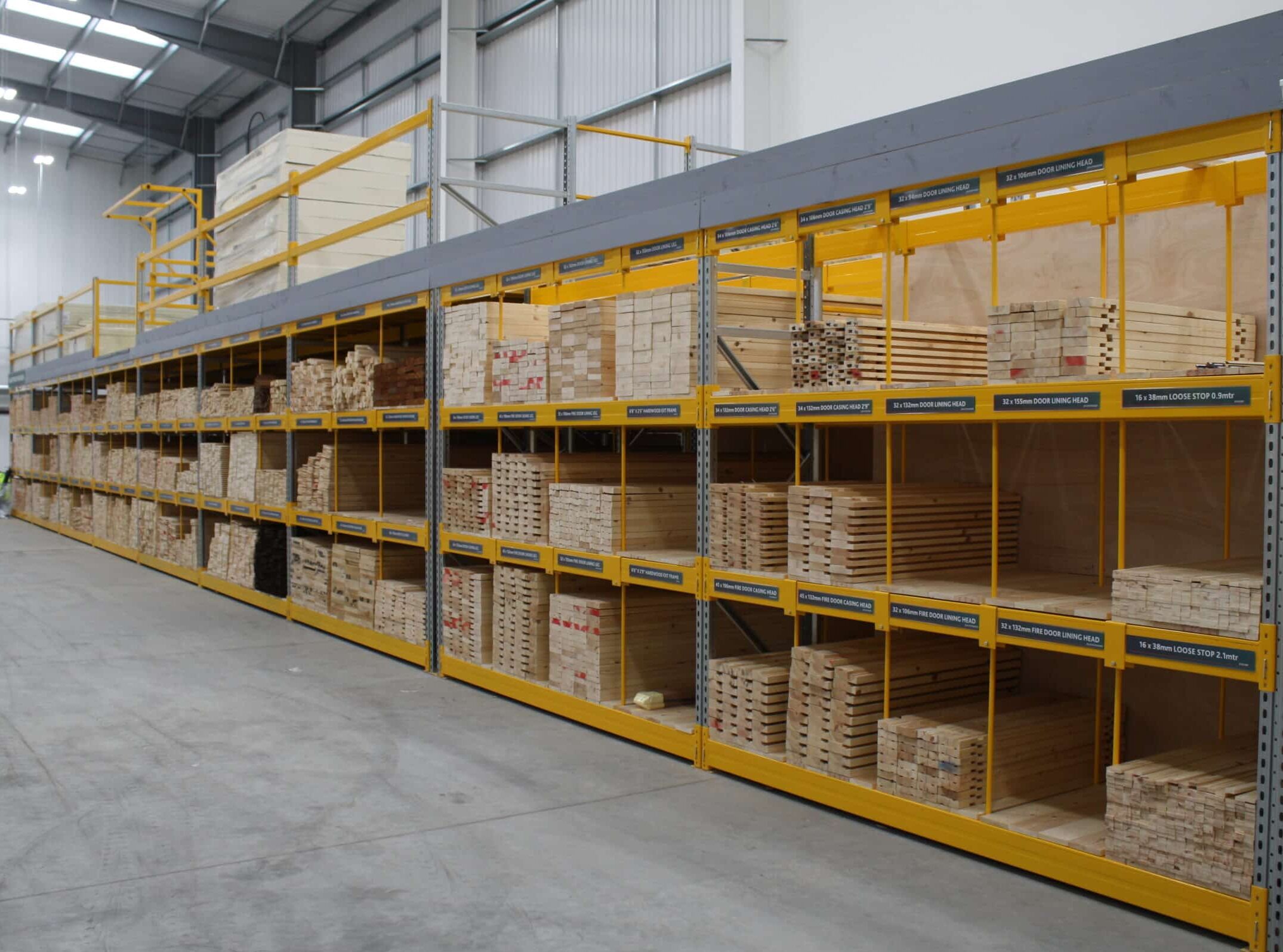 S.E.M.CO Wrap Up Bespoke Racking Project for East Midlands-based Timber Merchant
