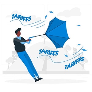 Tariffs affecting the storage rack manufacturers - blog by S.E.M.CO