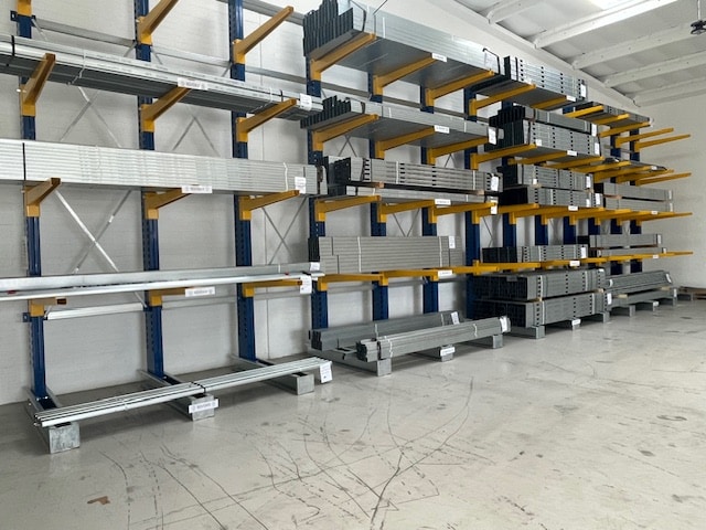 S.E.M.CO Single Sided Cantilever Racking