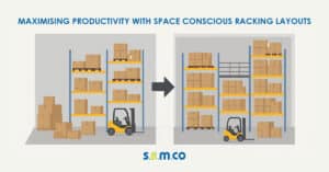 maximising productivity with space conscious racking layouts