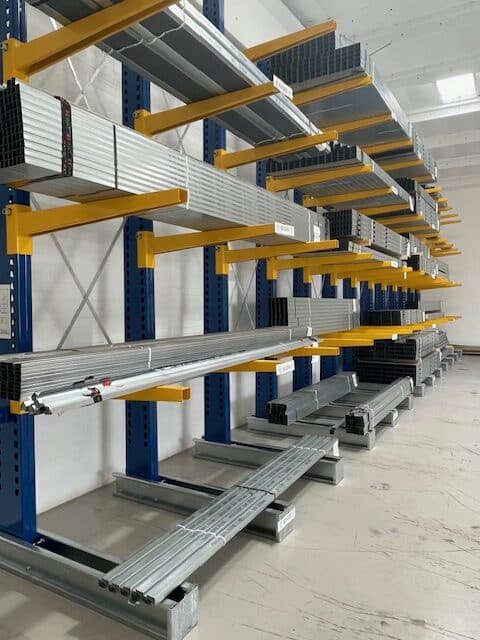 S.E.M.CO Single Sided Cantilever Racking