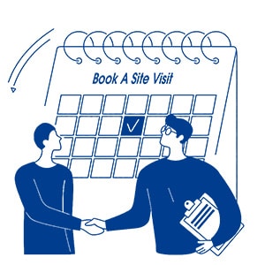 Book a site visit with S.E.M.CO