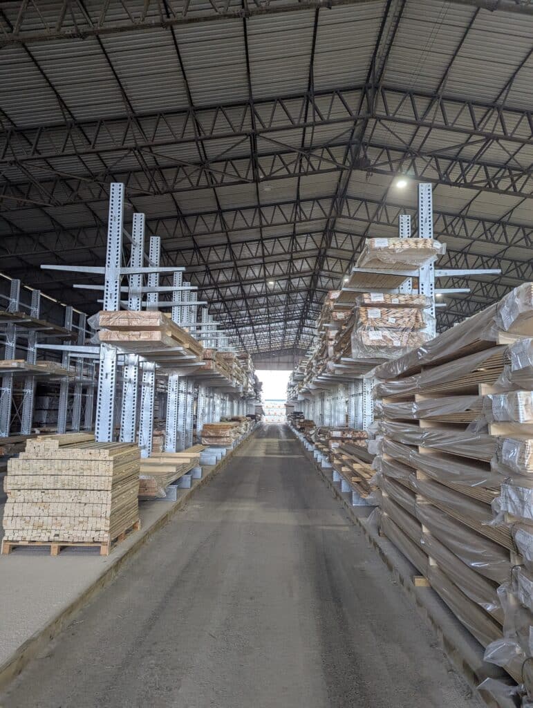 Galvanised Cantilever Racking